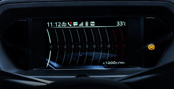 TFT Infotainment Display